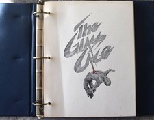 1975 The Glass Cage Original Script Hand Signed by Michael Gaetano