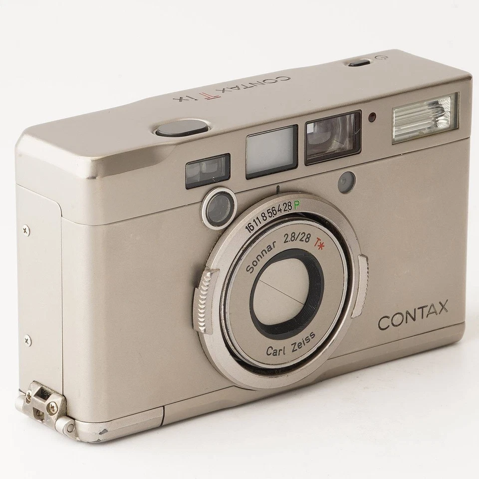 [EXCELLENT+] Contax T ix / Carl  Zeiss Sonnar T* 28mm f/2.8 APS Film Camera - Image 3 of 4