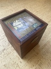 Windjammer Deck Prism / Glas Paperweight in Holzbox &ndash; Authentic Models