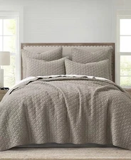 Levtex Home  Rowan Enzyme Wash 3-Pc. Quilt Set, Full/Queen