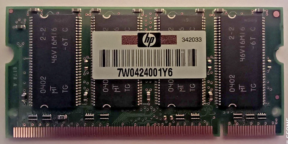Micron MT8VDDT3264AG-335C3 (256 MB, DDR RAM) RAM Module - Image 2 of 2