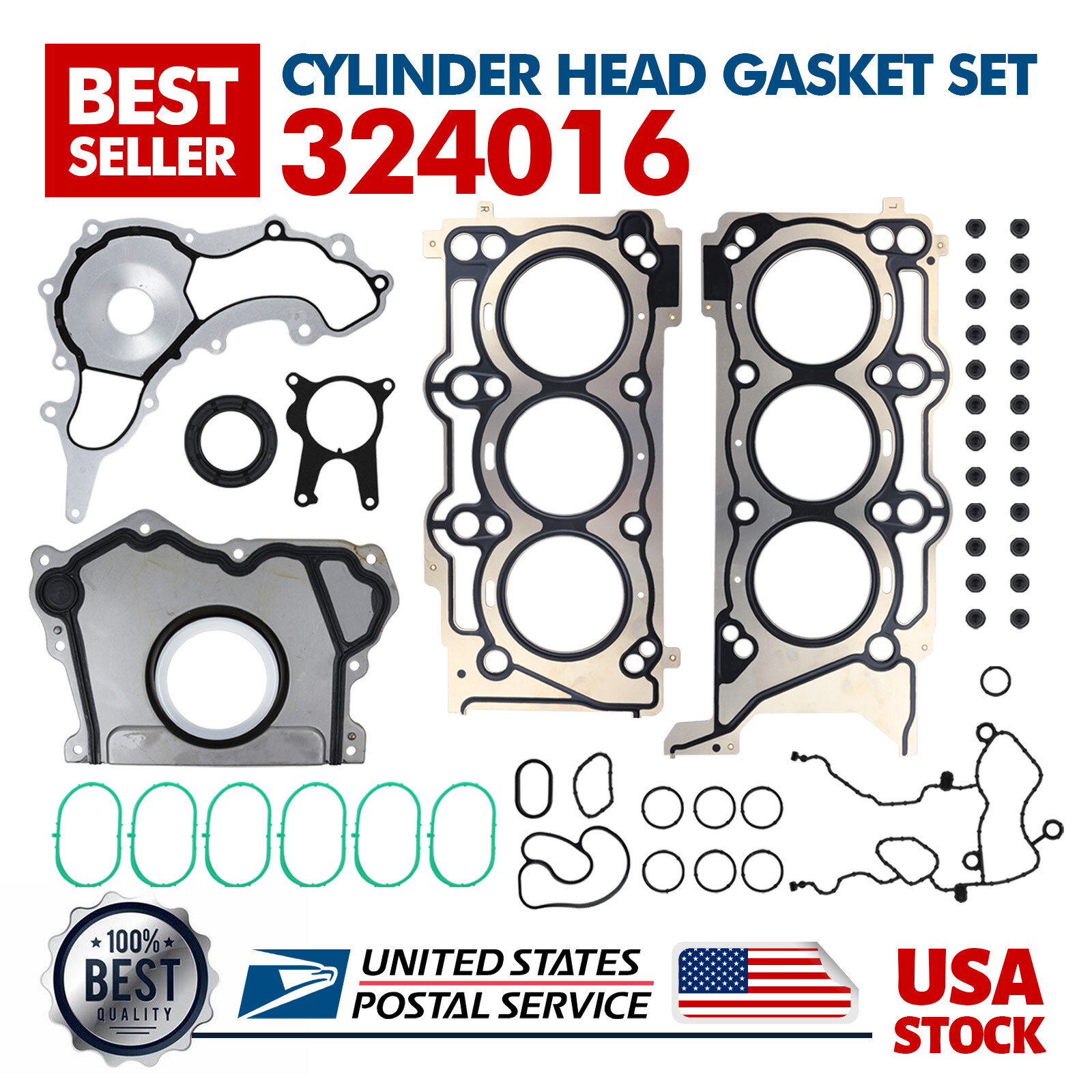 Quality Engine Cylinder Head Gasket Set For Maserati Quattroporte 2014-2016