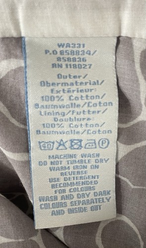 Boden US 6 UK 10 Sleeveless Top Grey Floral Tank 100% Cotton Lightweight - Picture 7 of 9