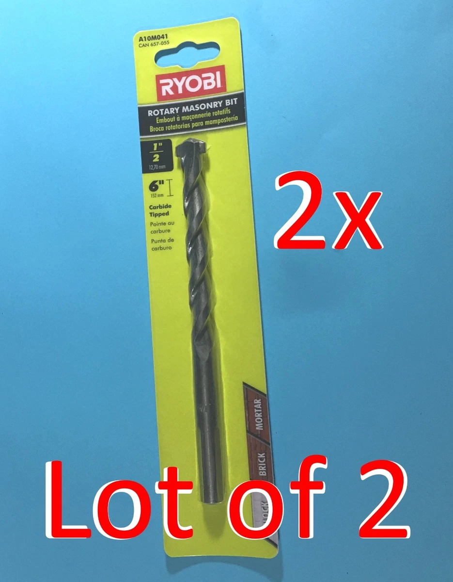 Masonry drill 2024 bit ryobi
