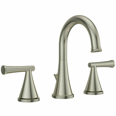 PROFLO PFWSC2860BN TWO HANDLE Widespread Bathroom Faucet - - Nickel