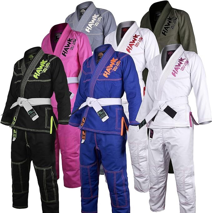 Cinturón Blanco Ligero Jiu Jitsu para Niños Brasileños, BJJ Gi Agarre