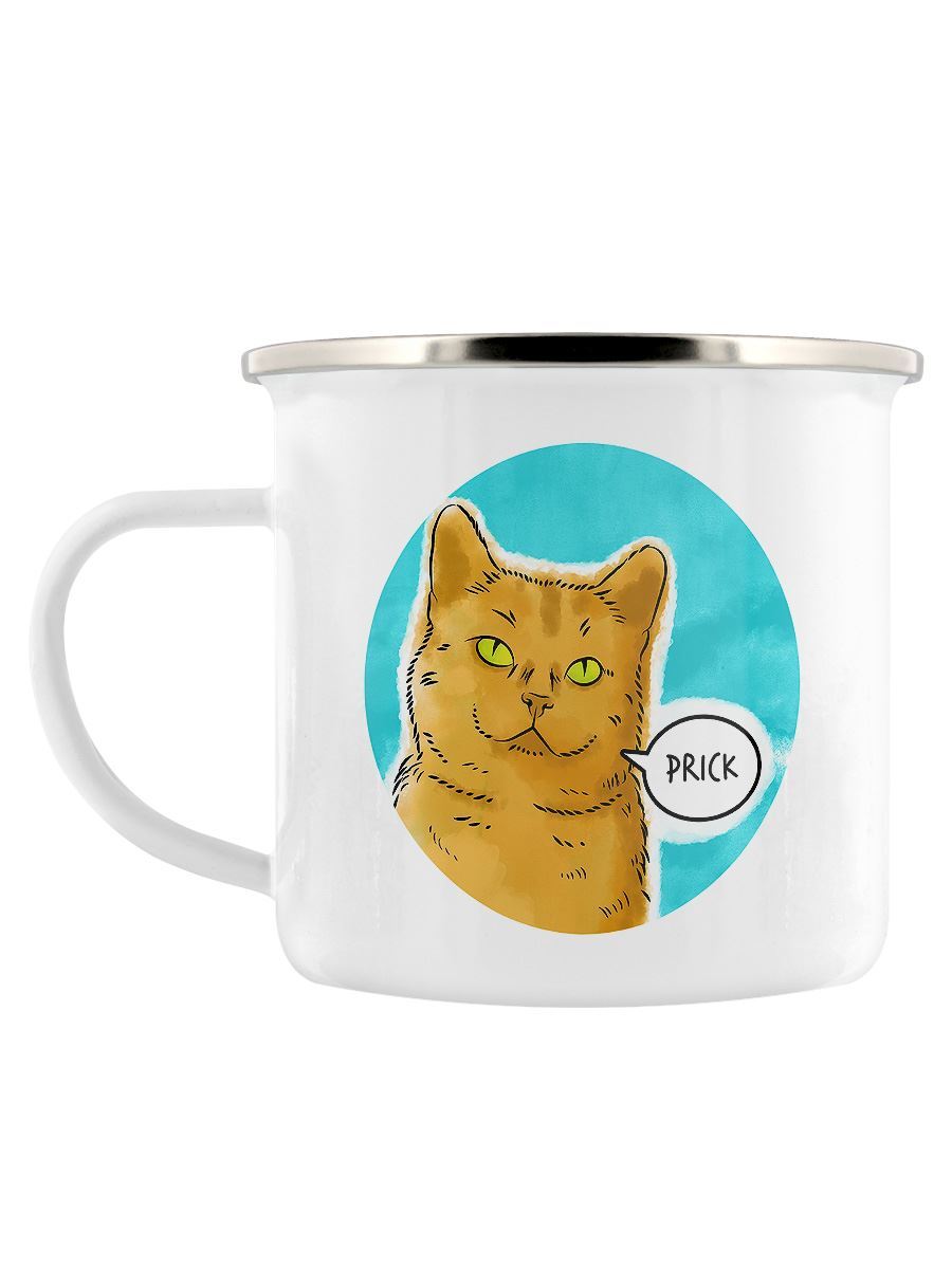 Cute But Abusive - Prick Enamel Mug