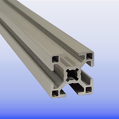  Alu Profil 30x30 Nut 8 BP30N8 Aluminiumprofil Alu siber eloxiert Nutprofil Top