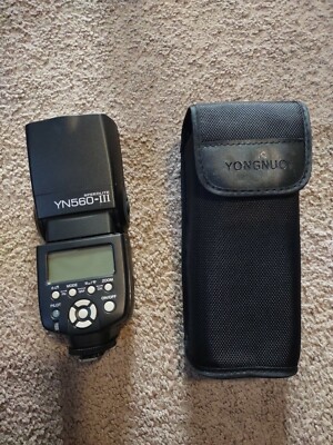 Yongnuo YN-560 III Wireless Trigger Speedlite Flash YN560III YN560