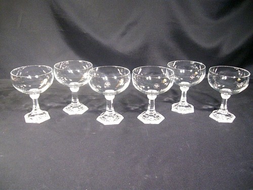 Rosenthal Maria Champagne Tall Sherbet Glasses Set of 6 - 第 1/12 張圖片