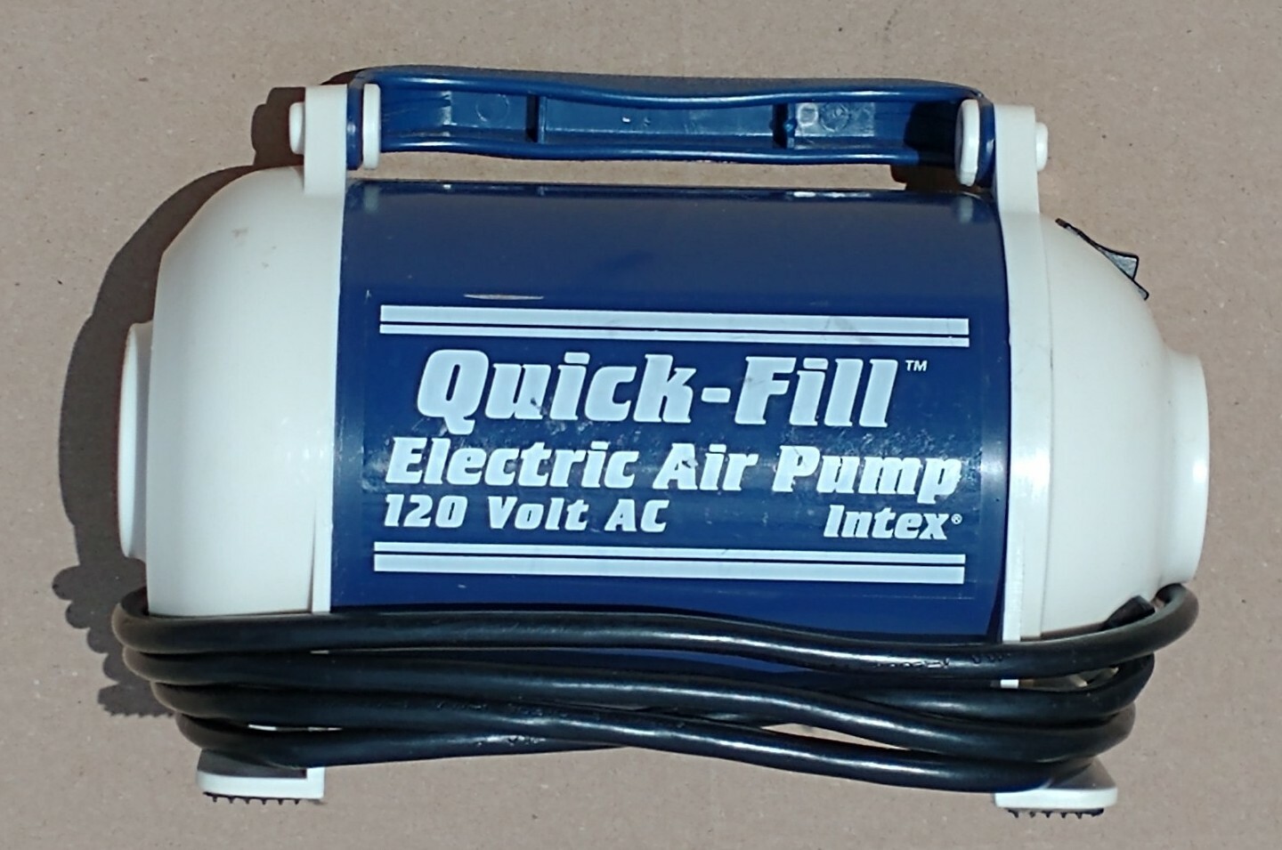 Intex Quickfill Electric Air Pump Model 58627 120v for sale online eBay