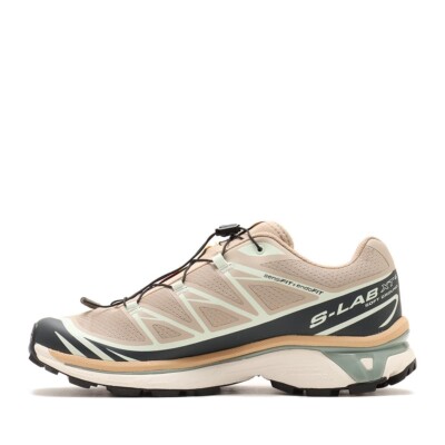 Salomon XT-6 Oxford Tan Carbon Clearly Aqua L47737400 Men's Size
