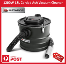 New Matador 1200W 18L Corded Ash Vacuum Cleaner + Free Shipping
