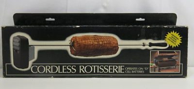 Universal Cordless Rotisserie for Gas Grills Thermos Model No. 8930