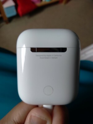 White apple airpods 1st generation used clean | eBay