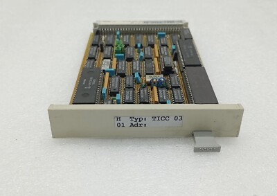 Siemens Type TICC -03 SMP-E17-A8 C-8451-A10-A13-5 SPS-Prozessor