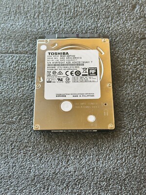 Genuine Ricoh 320GB 2.5 Hard Drive HDD W. Firmware MP C4503 C5503 C6003 D1425765