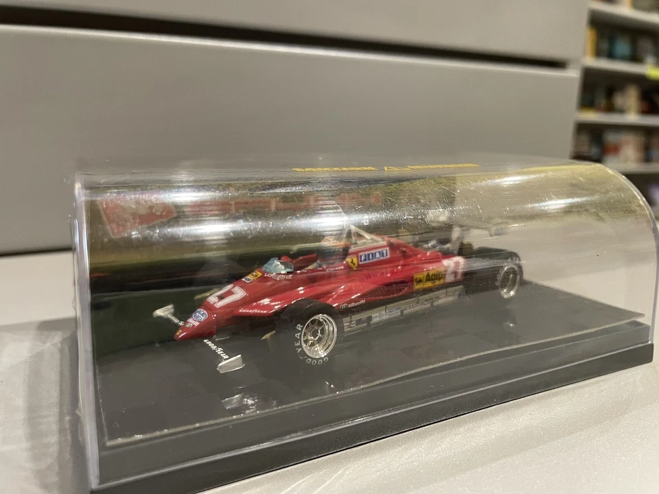 Brumm P001 Ferrari 126C2 prove Gp Belgio 1982 Villeneuve #27(incluso pilota)1:43 - Immagine 2 di 4