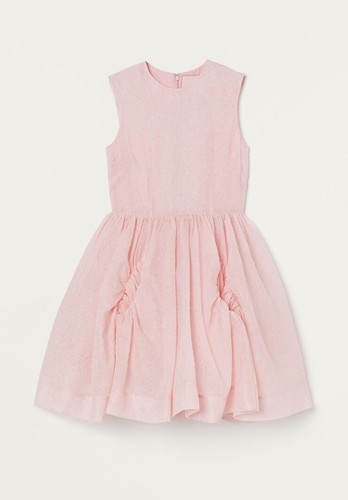 SIMONE ROCHA X H&M SHORT CLOQUE DRESS PINK SIZE AU14 /BNWT - Picture 9 of 12