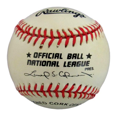 Homer Bush Toronto Blue Jays Signed/Autographed Official NL Baseball 154045 - Picture 2 of 2