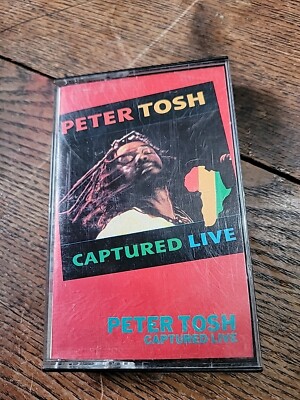 PETER TOSH  - Captured Live Cassette Tape - LIKE NEW - Dub Roots Reggae