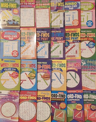 Pocket Puzzle Word-Finds Companion by Kappa Inspirational assorted 24 ct.