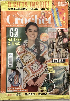 Simply Crochet Magazine Issue 154 2024 9 Gifts Inside 63 Patterns and Ideas