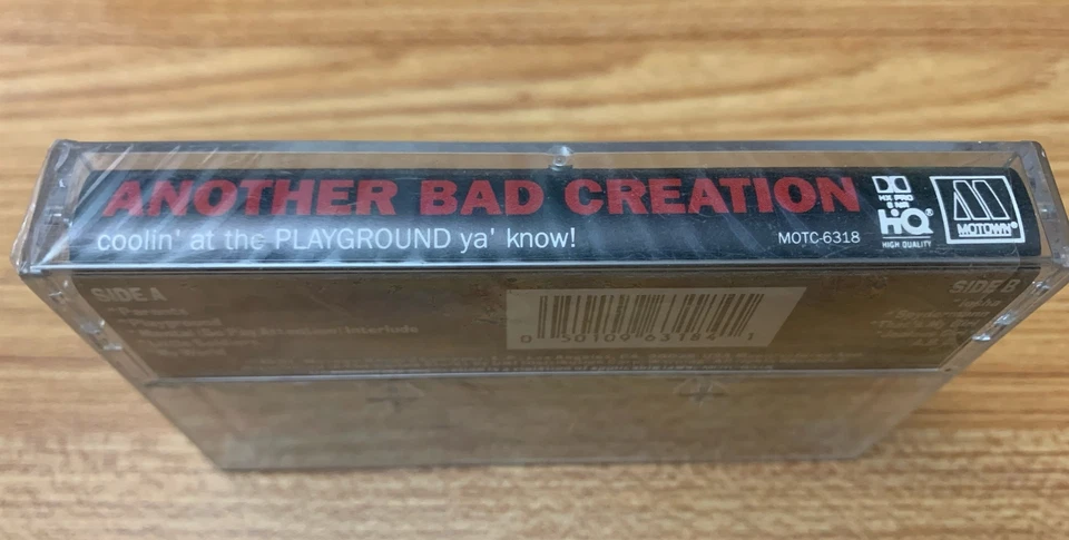 Another Bad Creation: Coolin' At The Playground / Ya Know Cassette NEW SEALED! - Image 2 of 3