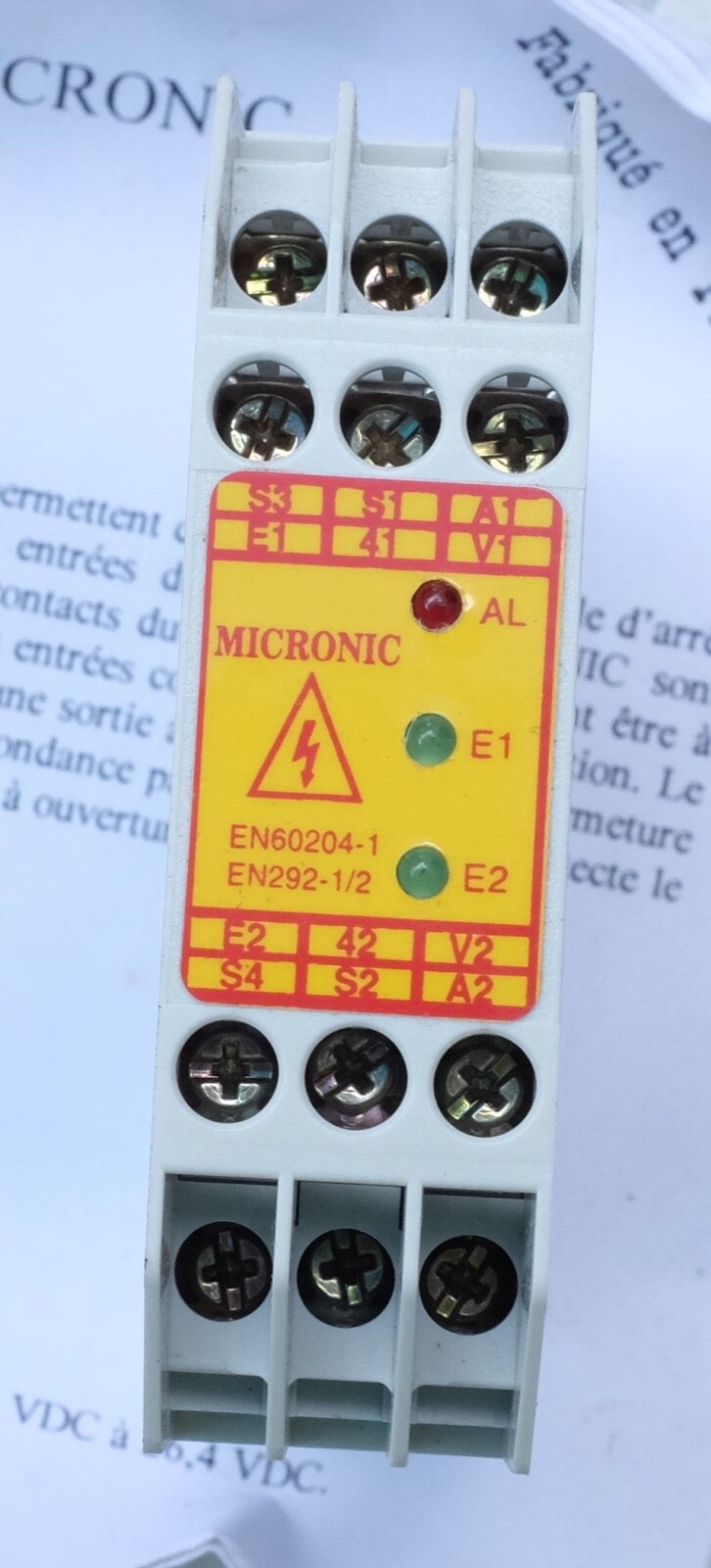 Relais de sécurité 24VDC Comitronic BTI Micronic 150B automatisme