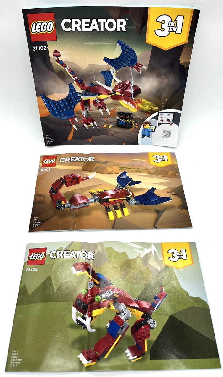 Lego creator dragon 31102 new arrivals