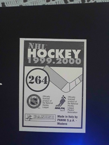 Panini NHL Hockey 1999 2000 99 00 ELIGE CUALQUIER PEGATINA CASI NUEVA/COMO NUEVA #201-360# - Imagen 117 de 297
