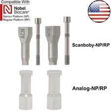 US Nobel Dental CAD/CAM Implant Scan Body Analog NP/RP Fits Nobel Biocare Active