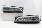 For Nissan 240SX S14~1997-1998~Clear Crystal Headlight JDM Silver SR20 KA24