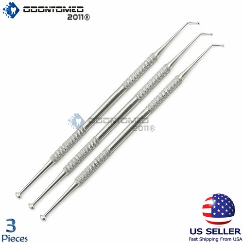 Surginstruments Ball Burnisher 27 29 Dental Ball Burnisher Instrument #27/29 - German Grade Stainless Steel For Composite & Amalgam Fillings Stainless Steel Dental Tool - Foto 9