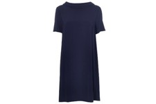 Belles of London Stretch Crepe Dress Size 12 Navy New