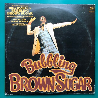 Billy Daniels BUBBLING BROWN SUGAR Dance Rock London Cast OCR 2x LP Lon Satton