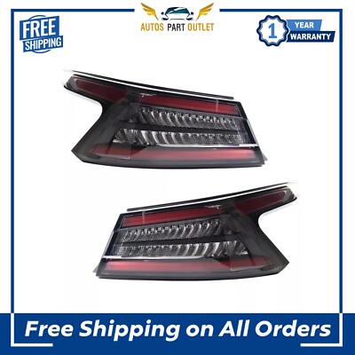 New Rear Tail Lights Set Outer Fits For 2019-21 Nissan Maxima