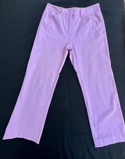 LILLY PULITZER Women Size 2 Pink Classic Casual/Dressy Stretch Capri Pants