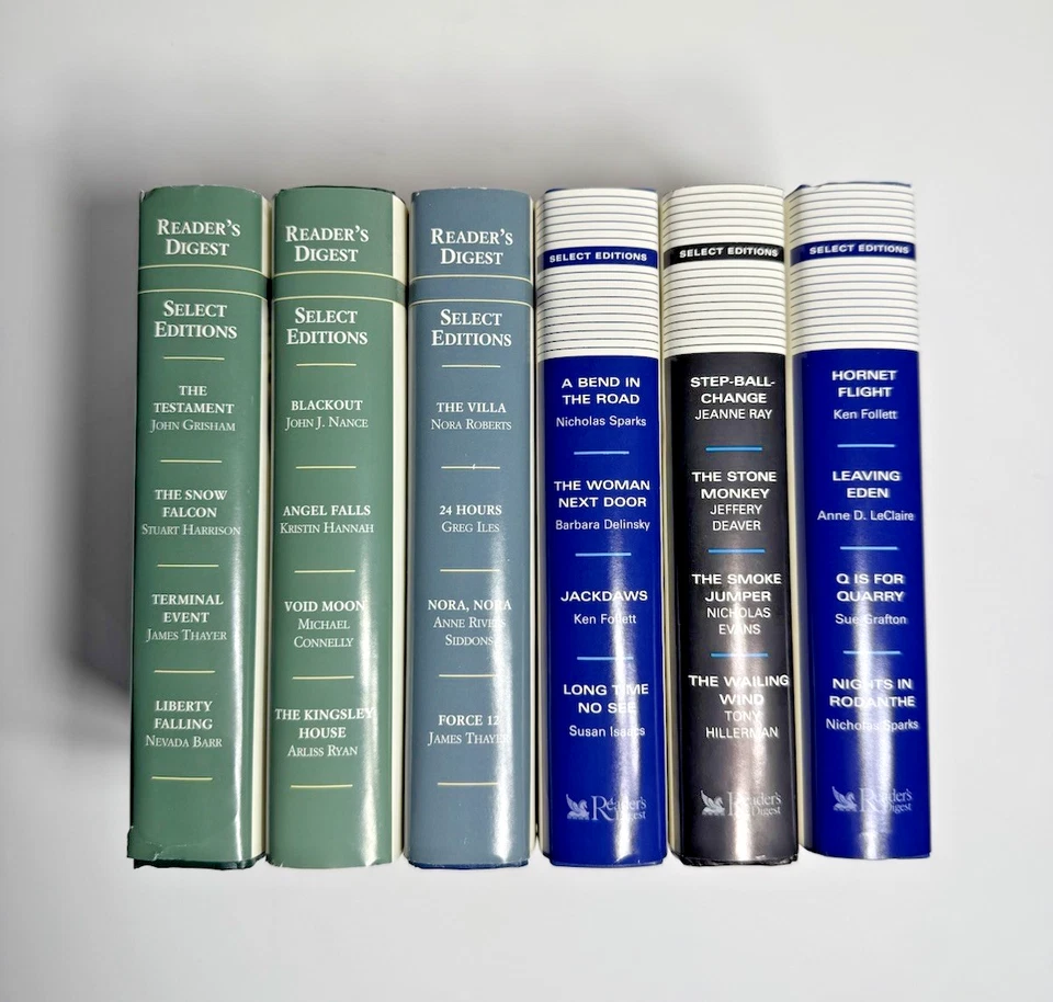 Reader’s Digest Select Editions Lot of 6 Hardcover Books Vintage - Image 2 of 4
