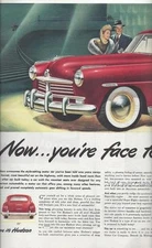 Vintage Hudson, 1948, Collier's 2 Page Advertisement