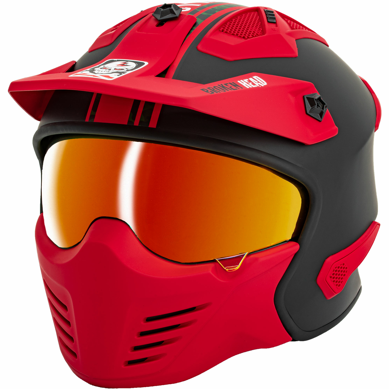 Broken Head STREET WARRIOR ROSSO