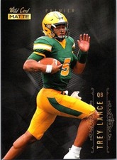 2021 Wild Card Matte White #MBC-6 Trey Lance Black