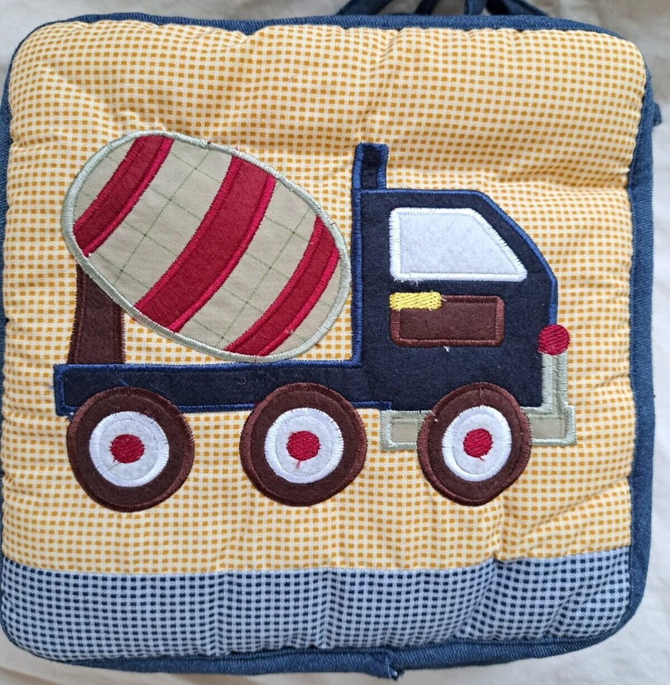 Camiones herramientas de construcción de constructor colgantes de pared de 3 piezas para guardería Geenny Boys Foto 4 de 4