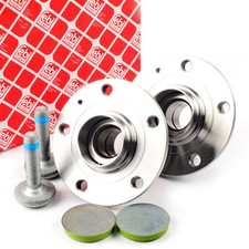2x FEBI 23320 Radlagersatz Vorne für A1 A3 SKODA CADDY GOLF 6 TOURAN VW AUDI