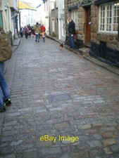 Photo 6x4 Cobbled street surface on Fore Street, looking north St Ives/S c2021
