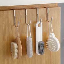 2 Ganci Sopra La Porta Porta Cappelli Porta Abiti Organizer Da Parete Per ☆