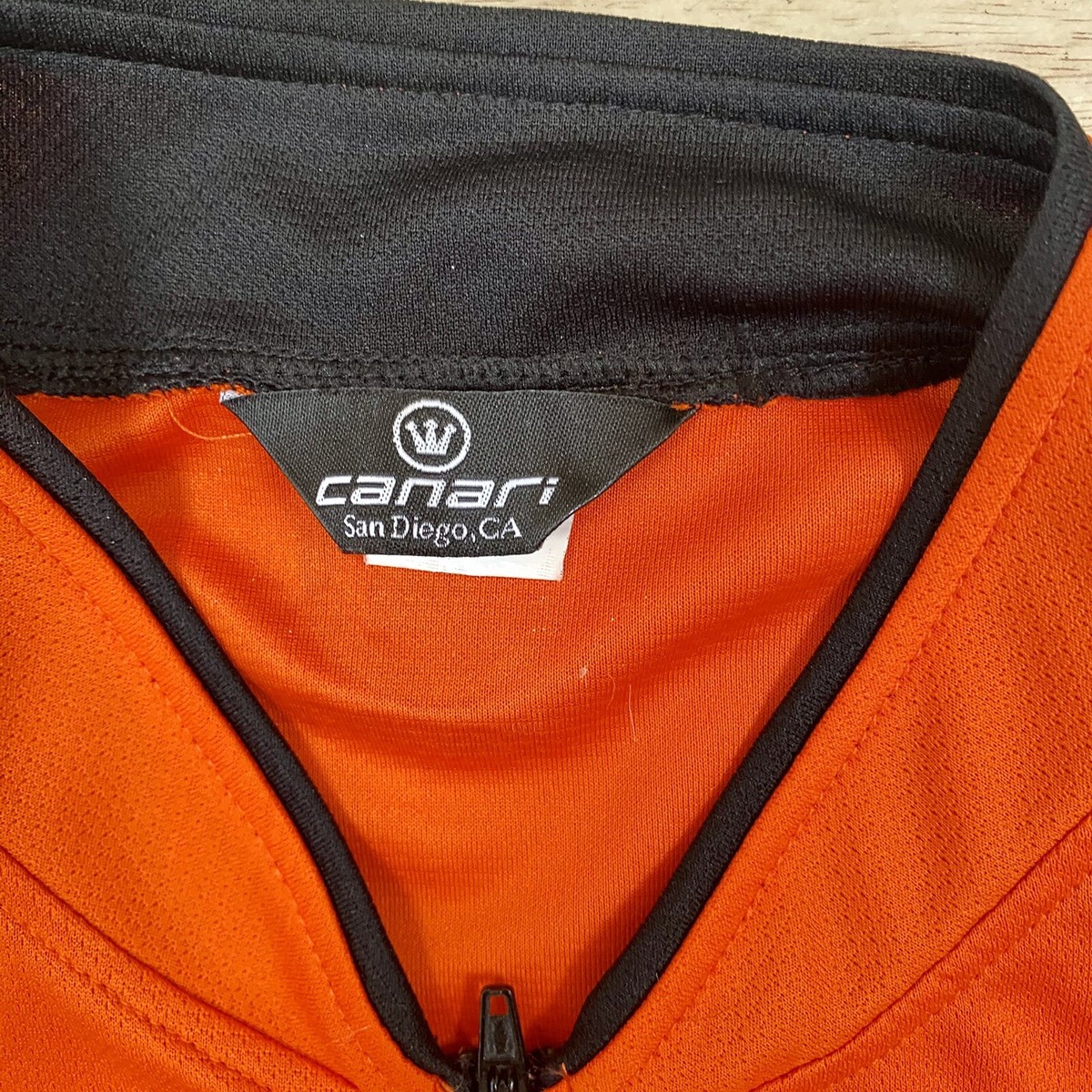 Arc-en-ciel Maillot de cyclisme pour homme à manches courtes, demi-fermeture éclair, en jersey respirant, pour l'été, coloré, haut de sport, VTT, VTT, vêtements de cyclisme, O Orange, M