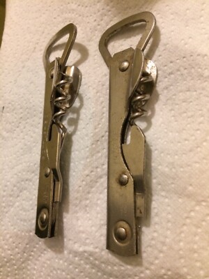 SET MIT 2 KORKENZIEHER ENTKAPSLER BOTTLE BOY MADE IN ENGLAND