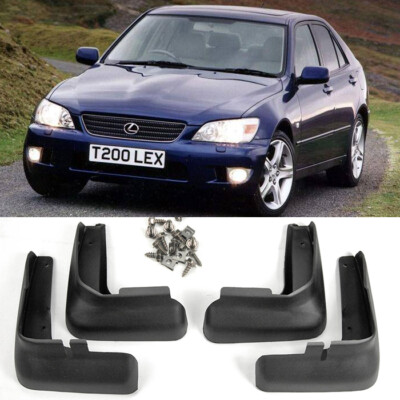 For 01-05 Lexus IS300 Altezza Front Rear 4PCS Set Fender Splash Mud Guards Flaps