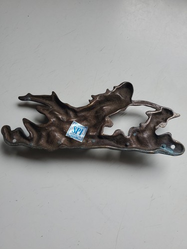 SPI Cast Bronze Mermaid And Dolphin Wall Hook Rack - Picture 6 of 6